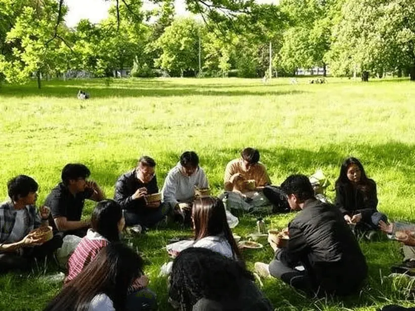 A community picnic